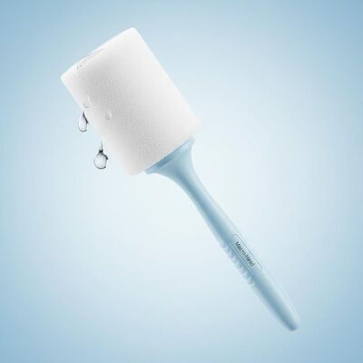 Macro-Head Medical Surface Prep Applicator: 16mm Extra-Wide White Sponge for Rapid Fluid Management & Dressing