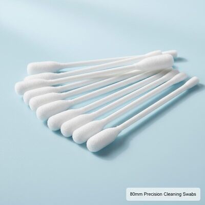 80mm High Absorbency Arrow Tip Foam Tip Swab Medical Sponge Stick for Precision Cleaning