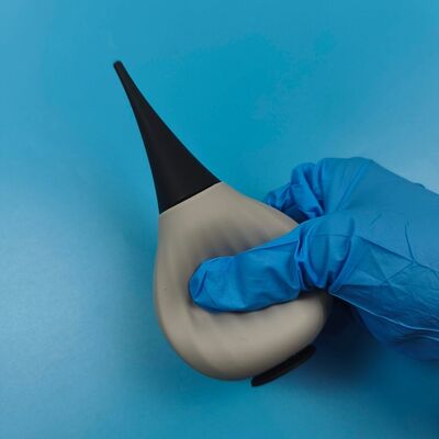 Individual Wrapped High Airflow Silicone Air-blower Camera Lens Cleaning Air-blower with Soft Nozzle