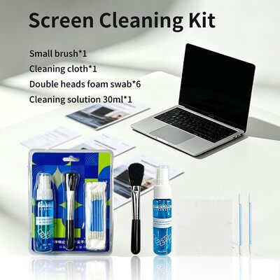 4 in 1 Portable Screen Cleaner Lens Cleaning Microfiber Wipes Soft Brush Screen Cleaning kit Lens Cleaning Kit Laptop Cleaning kit