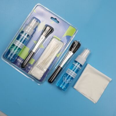 4 in 1 Portable Screen Cleaner Lens Cleaning Microfiber Wipes Soft Brush Screen Cleaning kit Lens Cleaning Kit Laptop Cleaning kit