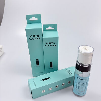 Screen Cleaner Spray with Microfiber Wipes - Safe for Lenses and Electronics in 30/60/80/100/120mL Sizes
