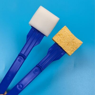 Stick-Mounted Foam Tip Environmental Testing Swab Laboratory Use Specimen Collection Swab Surface Sampling Swab with Detachable Head