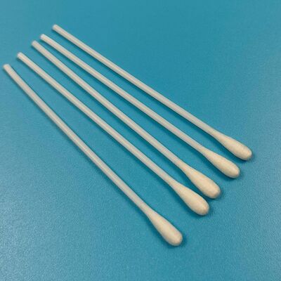 9cm PS Stick Sterile Dacron Oral Swab Flu Test Specimen Collection Swab Surface Sampling Swab for Environmental Monitoring