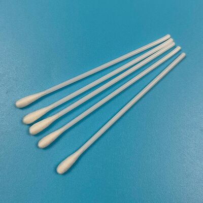 9cm PS Stick Sterile Dacron Oral Swab Flu Test Specimen Collection Swab Surface Sampling Swab for Environmental Monitoring
