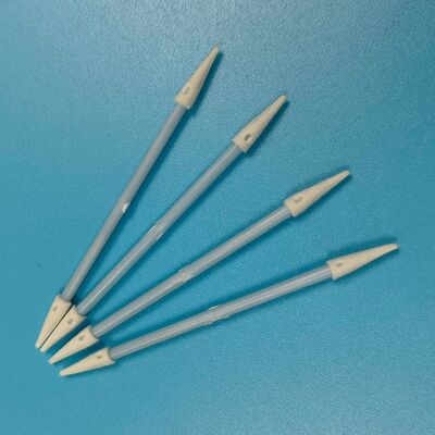 Lint Free Blue Handle 3.6mm Mini Pointed Sponge Swab Car Cleaning Detailing Swab Precision Cleaning ESD Foam Swab for Cleanroom