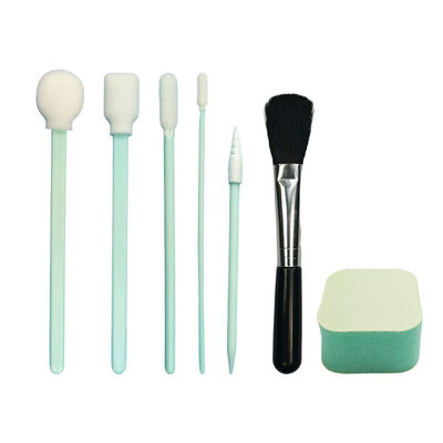 Portable Precision Cleaning Foam Swab Kit Detailing Swab Kit Car Cleaning Kit with Sponge Brush