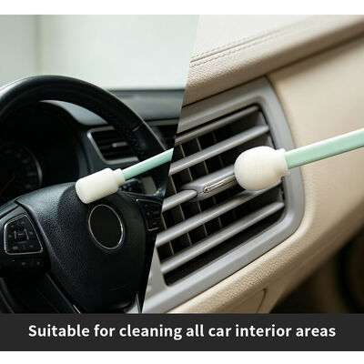 Portable Precision Cleaning Foam Swab Kit Detailing Swab Kit Car Cleaning Kit with Sponge Brush