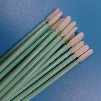 TX709 Green PP Stick Precision Cleaning Sponge Swab Cleanroom Foam Tip Detailing Swab Electronics Cleaning Swab
