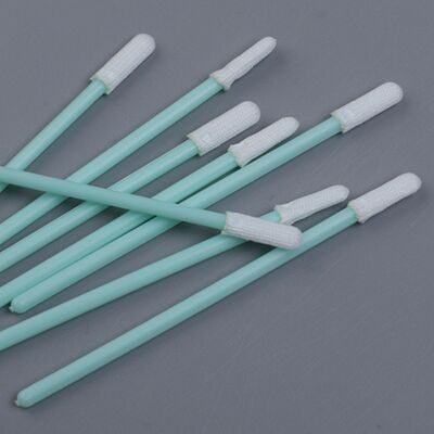 70mm Small Head Polyester Swab - 2mm Ultra-Thin Tip - for PCB Flux, Solder Paste, Connector Pins & Sensor Slots - 100pcs