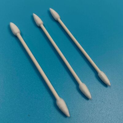 4.5mm Biodegradable Paper Stick Double Ended Pointed Qtips Makeup Removing Cotton Bud Swab for Personal Care