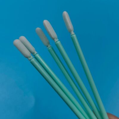 709 Rigid PP Stick Lint Free Swab Sponge Detailing Swab Polyurethane Foam Swab Cleanroom Swab for Precision Cleaning