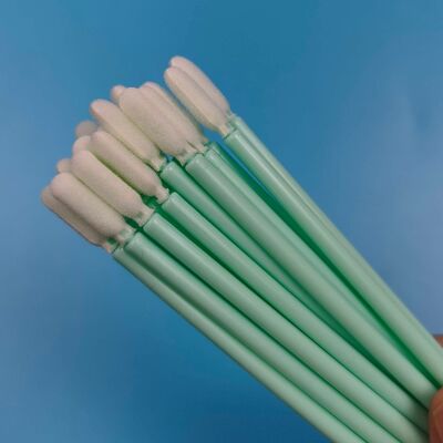 709 Rigid PP Stick Lint Free Swab Sponge Detailing Swab Polyurethane Foam Swab Cleanroom Swab for Precision Cleaning