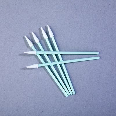 Cleaning Foam Swab With Pointed Head And PP Stick For Cleanroom