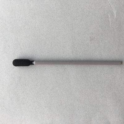 Semiconductor Lint Free Q Tips Black Foam Grey Stick Super Absorbent