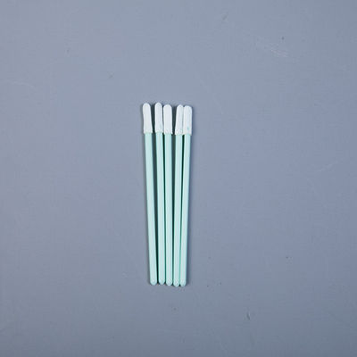 Cleanroom Fabric Polyester Swab with Double-Layer Polyester Head High Solvent Capacity and Low Non-Volatile Residue