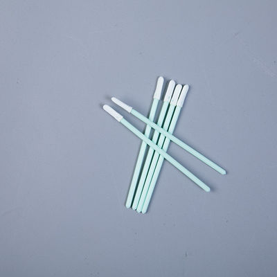 Cleanroom Fabric Polyester Swab with Double-Layer Polyester Head High Solvent Capacity and Low Non-Volatile Residue