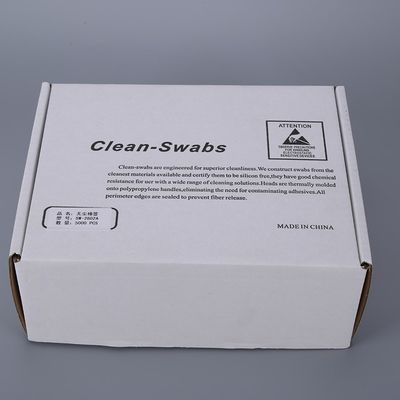 Small Stick ESD Safe Swab with Open Cell Foam Tip and Polypropylene Handle for Cleanroom Use
