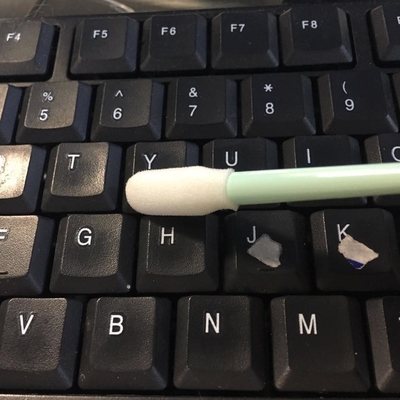TX 706A Sponge Cleanroom Foam Swabs Stick Round Heads Apply To Printer