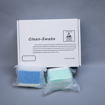 Dust Free PP Stick Foam Cleaning Swabs SW-2604C Thin Head 2.9 Mm Thickness