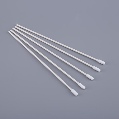 Pure Cotton Bud Swab Flat Head , Long Cotton Swabs Sterile Easy To Use