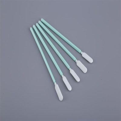 Cleanroom Tiny Cotton Swabs Polyester Nonwoven Head Apply To Semiconductor