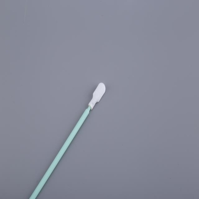 Polypropylene Handle Polyester Swab , Knitted Fiber Cleaning Swabs Q Tips