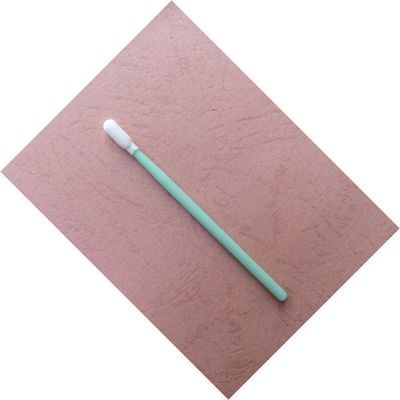 Cleanroom Fabric Polyester Swab with Double-Layer Polyester Head High Solvent Capacity and Low Non-Volatile Residue