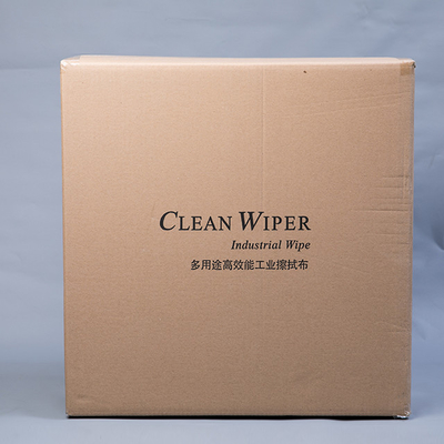Lightweight Esd Cleaning Wipes , Lint Free Wipes Clean Room With Black Strips