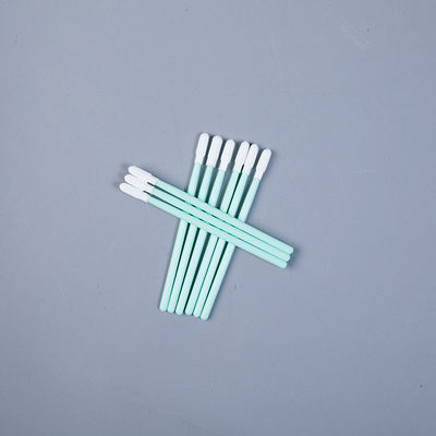 Double Layer Polyester Cleanroom Swab with ESD-Safe Polypropylene Handle Packed in ISO Class 4 Cleanroom