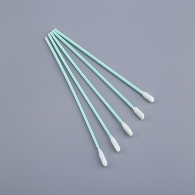 Dust Free Foam Cleaning Swabs , Printhead Cleaning Swabs Long PP Handle