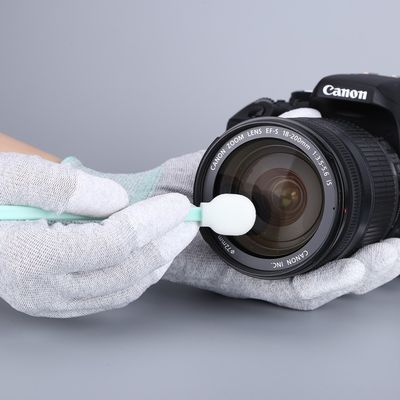 Thermally Bonded Foam Tip Swab with Low Non-Volatile Residue and ESD Safe Handle for Printhead Cleaning