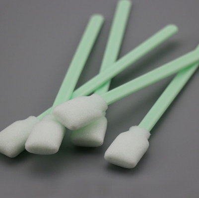 Tx707 Flat Sponge Cleanroom Foam Swabs Head PP Stick