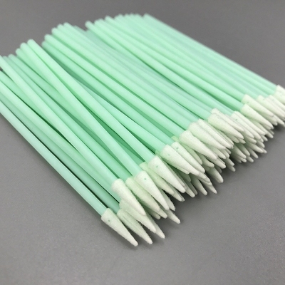Industry Cleanroom Foam Swabs , Foam Tip Cleaning Swabs 76 Mm Total Length