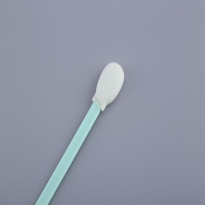 Mobile Phone Sterile Q Tip Swabs White Big Round Sponge Head SGS Approved