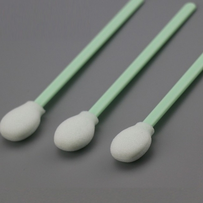 Mobile Phone Sterile Q Tip Swabs White Big Round Sponge Head SGS Approved