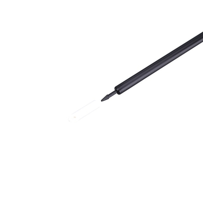 Beveled PU Clean Room Cotton Swabs , Disposable Swabs Black PP Stick