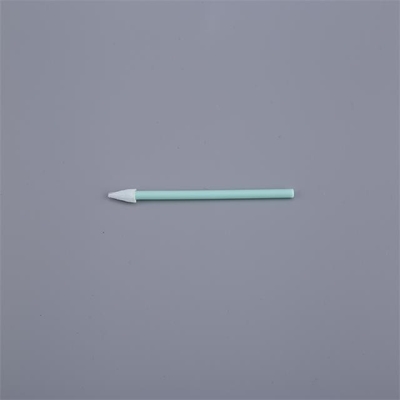 Lightweight Cleanroom Microfiber Swabs Pointed Tip For Electronic Cleaning