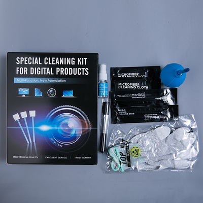 Lightweight Camera Lens Cleaning Kit APS-C Nine In One With Clean Cotton Swab