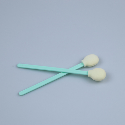 Round Foam Head Solvent Gun Cleaning Cotton Swabs For Printer Head Clean