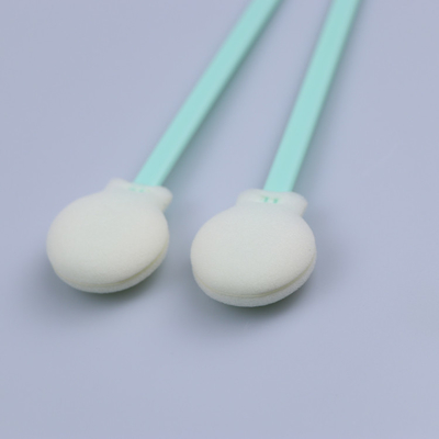 Round Foam Head Solvent Gun Cleaning Cotton Swabs For Printer Head Clean