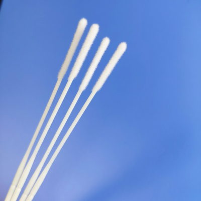 ABS Handle Nylon Flocked Nasopharyngeal Swab For Influenza