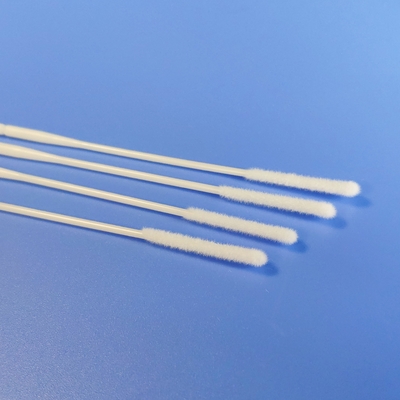 ABS Handle Nylon Flocked Nasopharyngeal Swab For Influenza