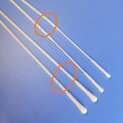 ABS Handle Nylon Flocked Nasopharyngeal Swab For Influenza