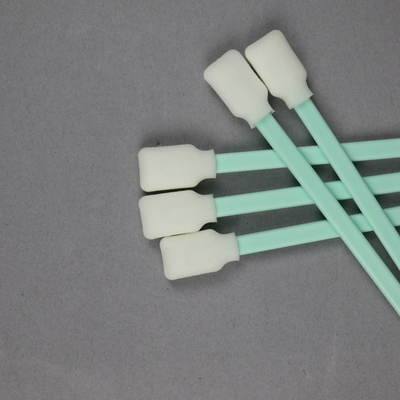 Sterilization Non-sterile Industrial Foam Swabs 707-Type Lint-Free Rectangle Head For Sensitive Surface Cleaning Customize