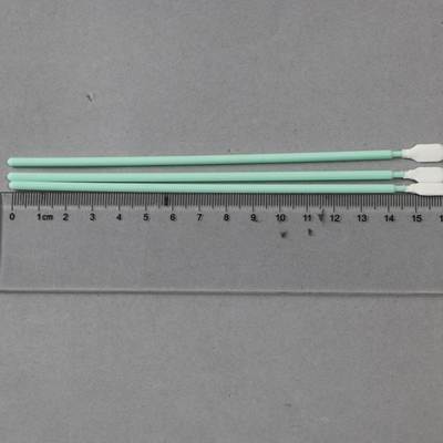 165mm Cleanroom Polyester Lint Free Cleaning Swabs Disposable For Printers