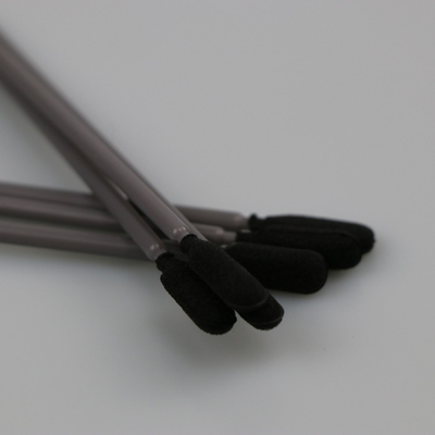 Disposable Long Round Head Lint Free Disposable Cleanroom Open-cell Foam Cleaning Swabs