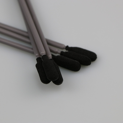 Disposable Long Round Head Lint Free Disposable Cleanroom Open-cell Foam Cleaning Swabs