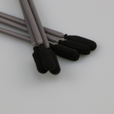 Gray PP Stick Open Cell Foam Cleanroom Swab For Industrial Use