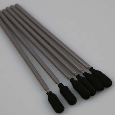 Disposable Long Round Head Lint Free Disposable Cleanroom Open-cell Foam Cleaning Swabs